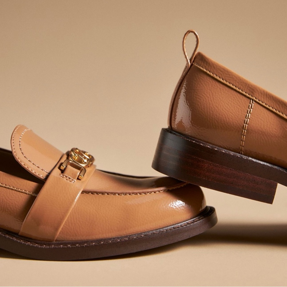Sam Edelman Christy Loafers Desert Camel Cedar - Picture 4 of 15